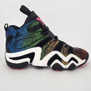 Adidas Crazy 8 Tribal Gradient SAMPLE Basketball Shoes Black Multi Size 9